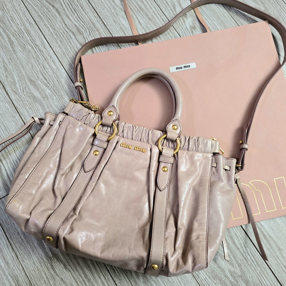 Miu Miu Vittello Leather Women's Bag